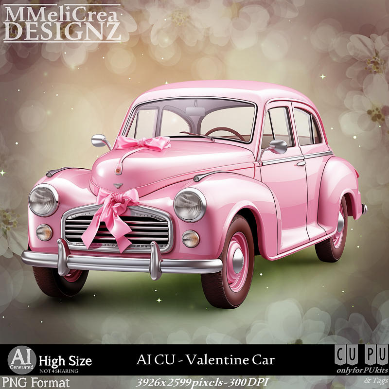 (image for) AI - CU Valentine Car (CU4PU/PNG)